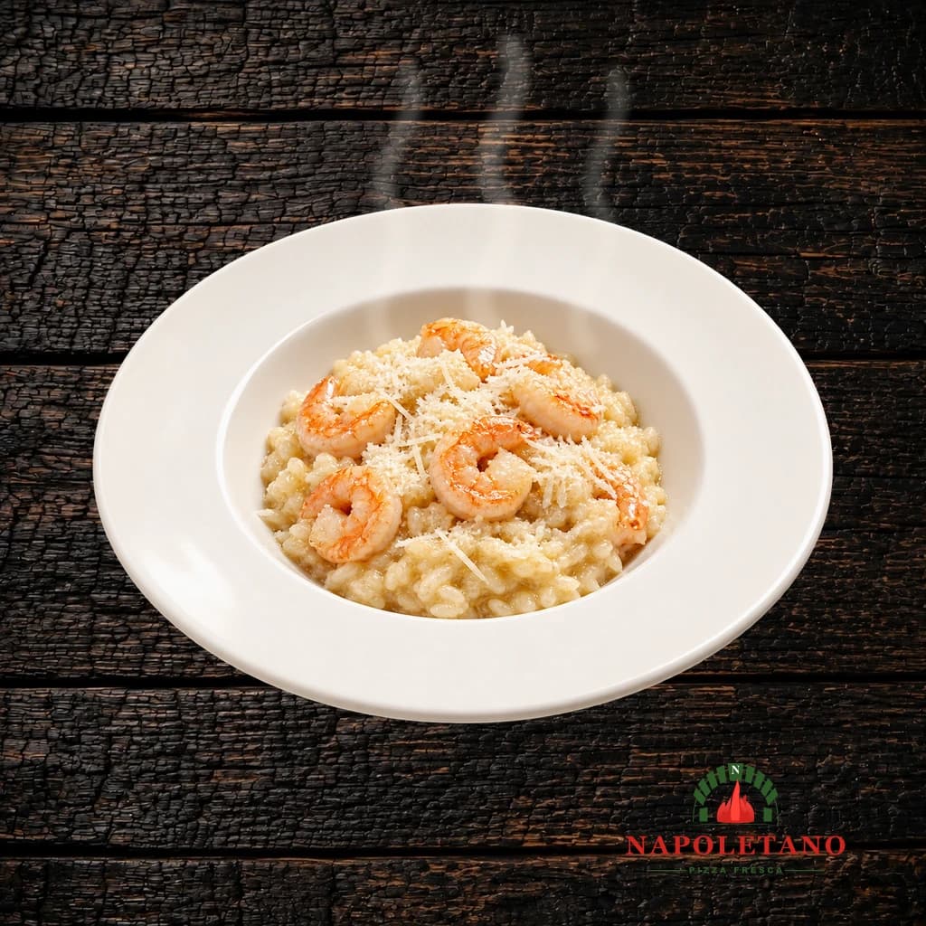 Risotto cu Creveți — preparat la Napoletano Pizzeria Napoletana București